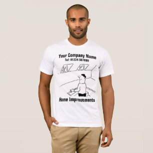 カスタマイズするホーム改善漫画 Tシャツ