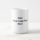 カスタマイズする コーヒーマグカップ (中央)
