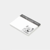 カスタマイズするAccountancy Services漫画テーマ ポストイット (アングル)