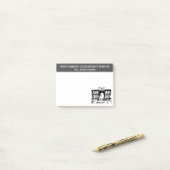 カスタマイズするAccountancy Services漫画テーマ ポストイット (デスク上)