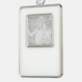 カスタマイズだ! シルバープレートフレームオーナメント (左)