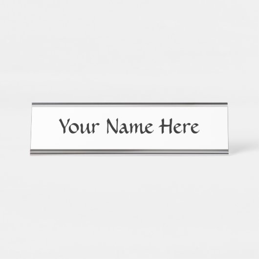 カスタマイズだ! デスクネームプレート (正面)