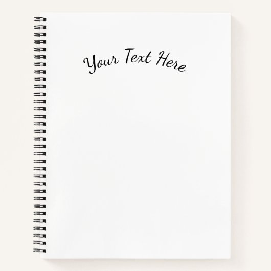 カスタマイズだ！ ノートブック (正面)