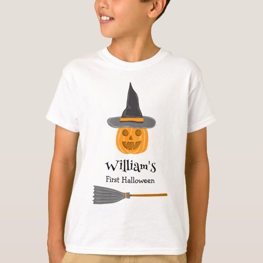 カスタマイズできるかわいいハロウィンTシャツ Tシャツ (正面)