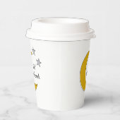 カスタマイズできるイード用の紙コップ 月と星柄 紙コップ (右)