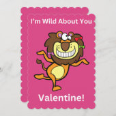 カスタマイズできる子供向けバレンタインデーのカード シーズンカード (正面/裏面)