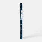 カスタマイズできる宇宙の星座デザイン iPhone 16ケース (左側面)