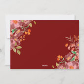 カスタマイズできる母の日のギフトと愛のメッセージ シーズンカード (裏面)