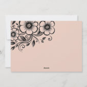 カスタマイズできる母の日のギフトと愛のメッセージ シーズンカード (裏面)