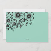 カスタマイズできる母の日のギフトと愛のメッセージ シーズンカード (裏面)