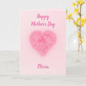 カスタマイズできる母の日カード カード (黄色い花)