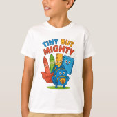 カスタマイズできる衣服 | 小さいが強い Tシャツ (正面)