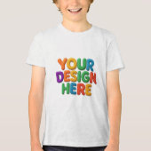 カスタマイズできる衣服 | YOUデザイン トライブレンドＴシャツ (正面)