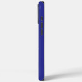 カスタマイズできる青いロボット キッズ向け Case-Mate iPhoneケース (裏面 / 左)
