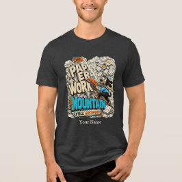 カスタマイズできる「書類山」Tシャツ トライブレンドＴシャツ