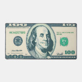 カスタマイズとアート$100 Long Mouse Mat デスクマット (正面)