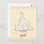 カスタマイズにんにく葉書 ポストカード (正面/裏面)