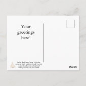 カスタマイズにんにく葉書 ポストカード (裏面)