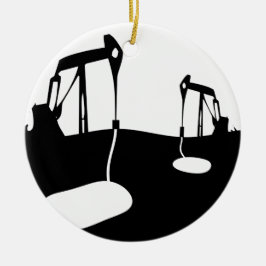 カスタマイズのためのコピー宇宙でロバを頷く セラミックオーナメント