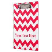 カスタマイズはっきりした可能な文字を備えたRouge Chevron クリップボード (左)