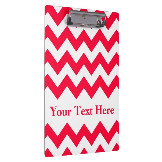 カスタマイズはっきりした可能な文字を備えたRouge Chevron クリップボード (右)