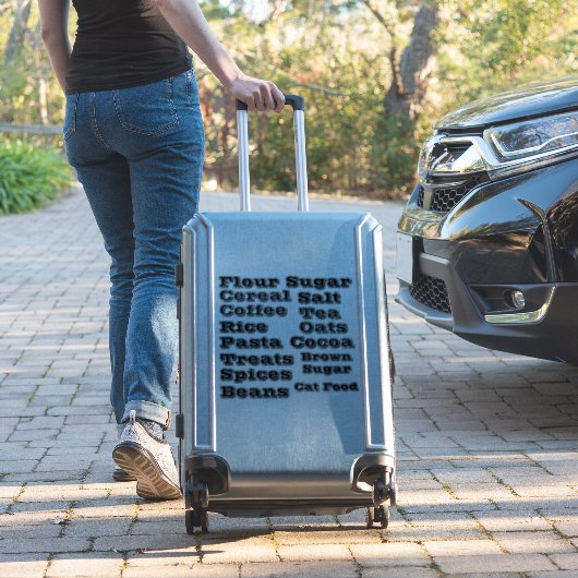 カスタマイズはっきりした可能な食器室ビニル シール (スーツケースインサイチュ)