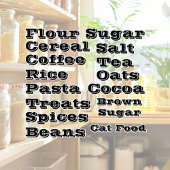 カスタマイズはっきりした可能な食器室ビニル シール