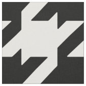 カスタマイズはっきりした白黒 ファブリック (クローズアップ)