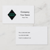 カスタマイズべきあなたのための空白のなカード 名刺 (正面/裏面)