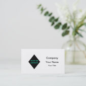 カスタマイズべきあなたのための空白のなカード 名刺 (スタンド正面)