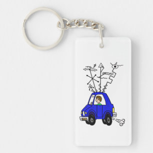 カスタマイズべきアマチュア無線の移動式装備Keychain キーホルダー