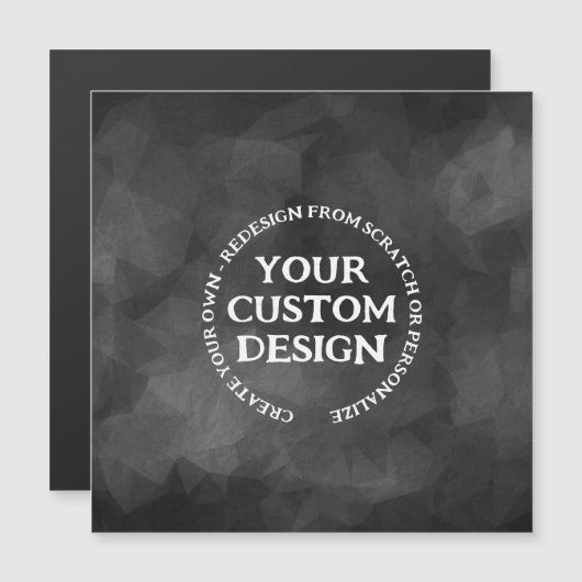 カスタマイズまたはスクラッチからの再設計 – マグネットカード (正面/裏面)