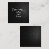 カスタマイズまたはゼロから作成 – スクエア名刺 (正面/裏面)