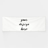 カスタマイズまたはパーソナライズ 横断幕 (横)