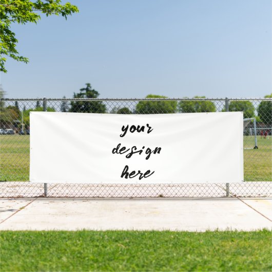 カスタマイズまたはパーソナライズ 横断幕 (インサイチュ)