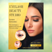 カスタマイズまつげエクステスタジオのフロントデザイン ウィンドウサイン (シート3)