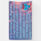 カスタマイズもし可能なOTCは効果的なフェニックス 横断幕 (縦)