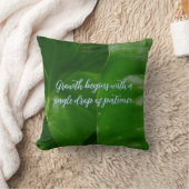 カスタマイズやる気を起こさせる前向き クッション (ブランケット)