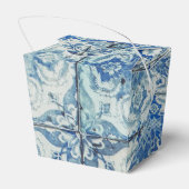 カスタマイズアンティークヴィンテージポルトガルのタイルパターン フェイバーボックス (裏面サイド)