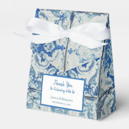 カスタマイズアンティークヴィンテージポルトガルのタイルパターン フェイバーボックス