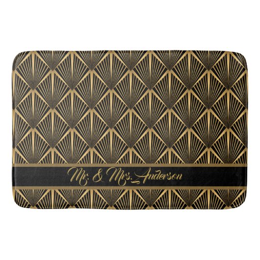 カスタマイズアールデコ バスマット (正面)