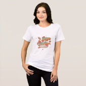 カスタマイズイエス救うキリスト教の神 トライブレンドTシャツ (正面全面)