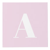 カスタマイズイニシャルモノグラム写真ベビー フォトキューブ (右)