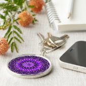 カスタマイズイニシャル キーホルダー (側面)