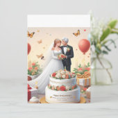 カスタマイズイベント 招待状 (スタンド正面)