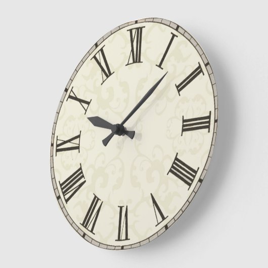 カスタマイズイメージの追加，文字をヴィンテージスタイル時計に ラージ壁時計 (傾斜)