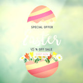 カスタマイズイースター販売卵の花の販売割合 ウィンドウサイン (シート3)