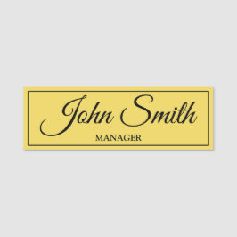 カスタマイズエレガントとパーソナライズされた対応 名札