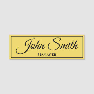 カスタマイズエレガントとパーソナライズされた対応 名札