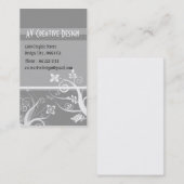 カスタマイズエレガントな渦巻- 名刺 (正面/裏面)